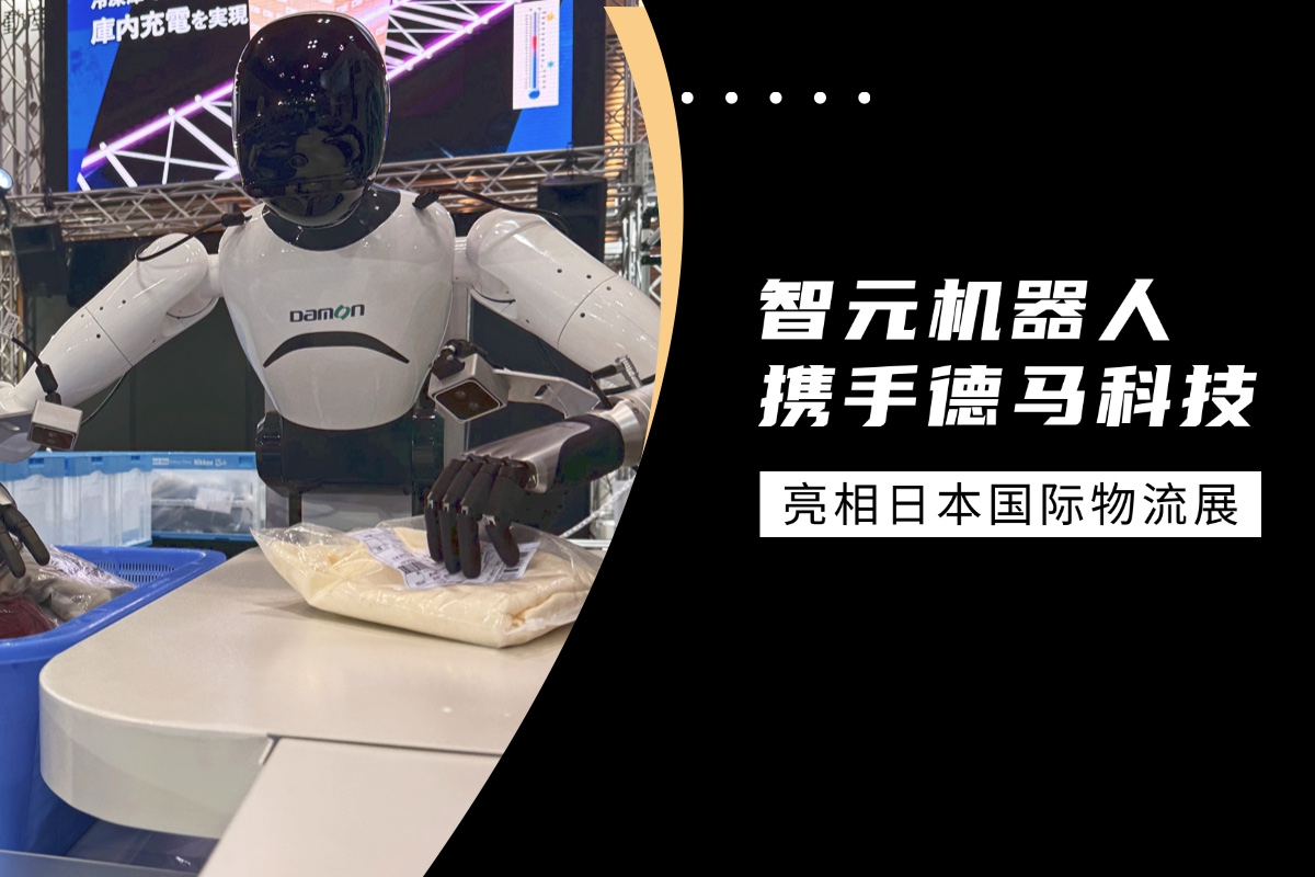 今年会机器人携手德马科技亮相日本国际物流展